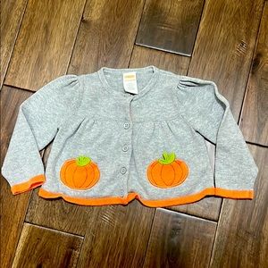 Adorable pumpkin sweater 18-24m🎃